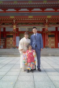 浜松市で七五三出張撮影